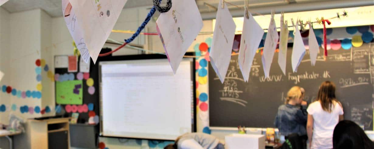 Sproget er i spil på Skt. Knuds Skole