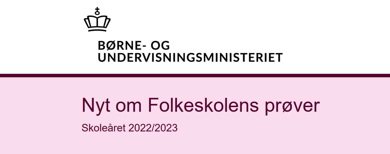 FP | Nyt om folkeskolens prøver (nr. 12)